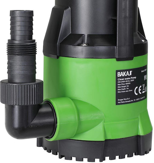 Bakaji Submersible Pump Motor 0.33hp 02834699