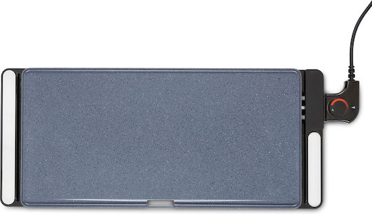 Livoo Teppanyaki Grilling Plate with Adjustable Thermostat 2000W and Ceramic Coating 50x25cm.
