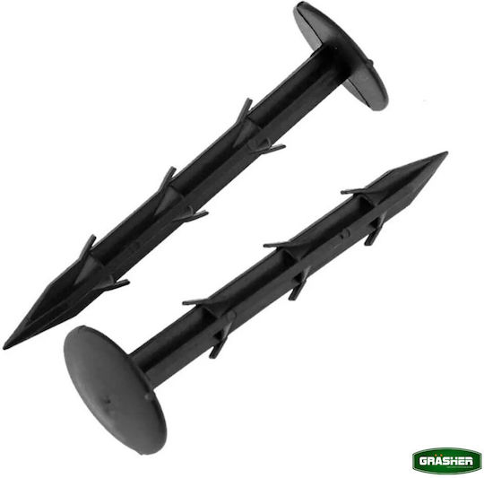 Grasher Nylon Ground Cover Pegs Geotextile 20pcs 102989