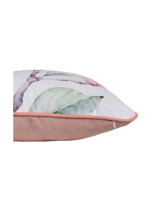 Lenjerii Deosebite Διακοσμητική Μαξιλαροθήκη Magnolia F28 45x45εκ.