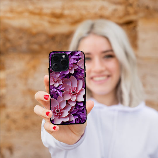 Sonique 3D Flower Series Case for Motorola Moto G84 5G Pink