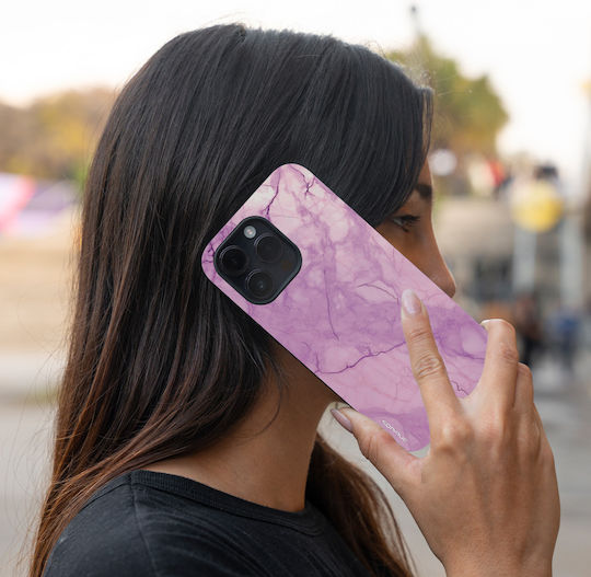 Carcasă Sonique Marble Series pentru Motorola Moto G73 5G Violet