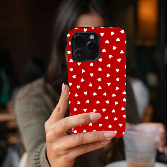 Sonique Back Cover Silicone Red (Moto E22)