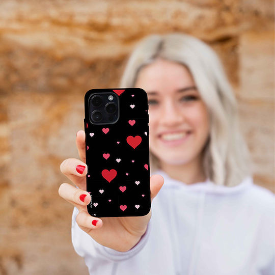 Sonique Heart Series Case for Motorola Moto G73 5G Black