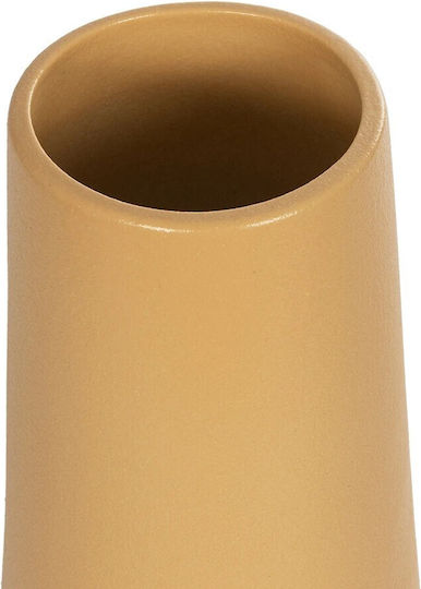 GloboStar Artificial Garden Legian Planter Ceramic Orange 10x10x20cm.