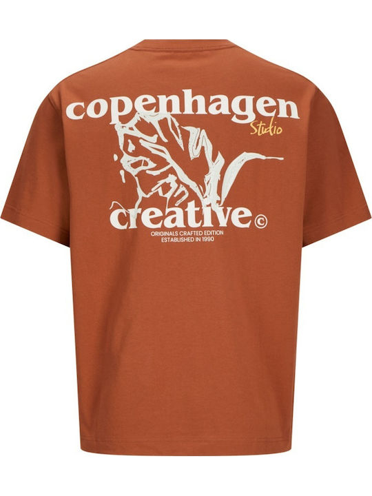Παιδικό T-shirt Κεραμιδί, Καφέ