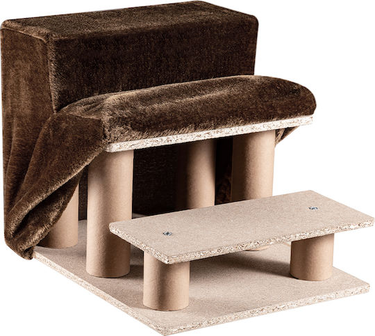 Bakaji Car Steps for Dog Brown