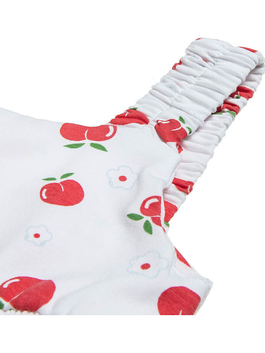 Детска Рокля Без ръкави Обикновени Cherry