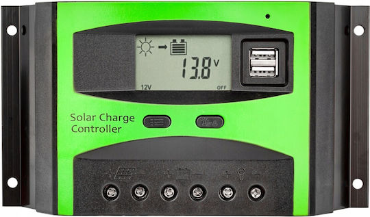Controler de Încărcare Solar Sol 40a LCD