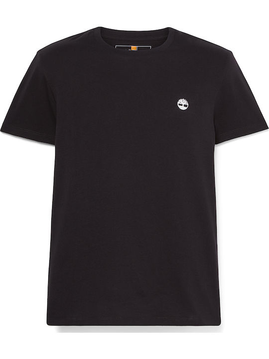 Dunstan River Men's Undershirts Short-sleeved in Black Color 3Pack