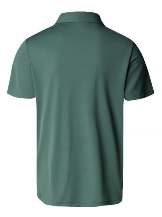 Tanken Polo Athletic Short Sleeve Blouse Duck Green