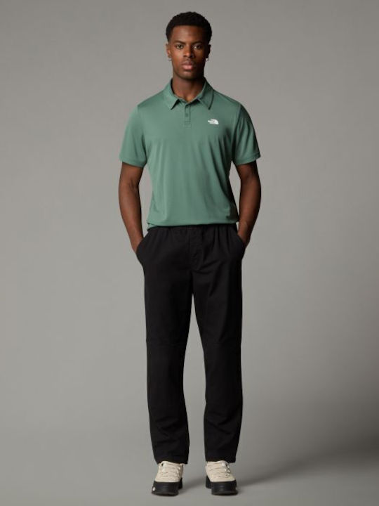 Tanken Polo Athletic Short Sleeve Blouse Duck Green