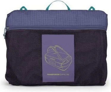 Osprey Transporter 65 Σακ Βουαγιάζ Πλάτης Μαύρο Υφασμάτινο Μ65xΠ35xΥ40εκ.