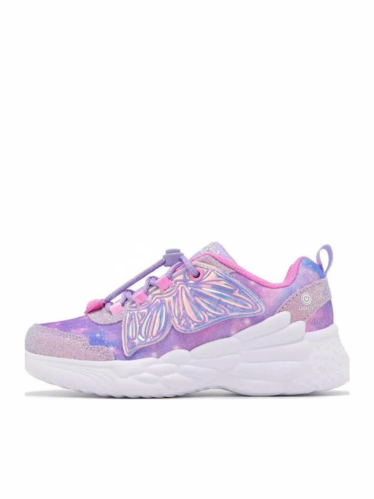 Dream Racer Kids Sneakers with Lights Lilac