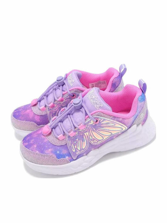 Dream Racer Kids Sneakers with Lights Lilac