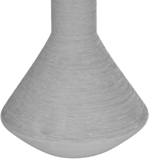 GloboStar Декоративна ваза Керамика Artificial Garden Barbados Бял 16x16x25см 1бр
