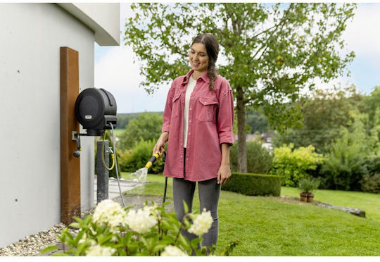 Karcher Αυτόματη Ανέμη Ποτίσματος Τοίχου με Λάστιχο 35m