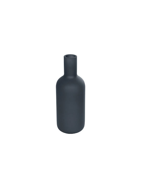 GloboStar Διακοσμητικό Βάζο Keramik Mystique Gray 7x7x20cm 1Stück