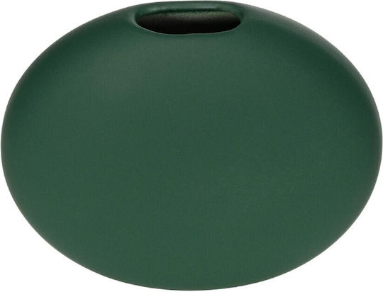 GloboStar Decorative Vase Artificial Garden Menorca Green 15x15x14cm