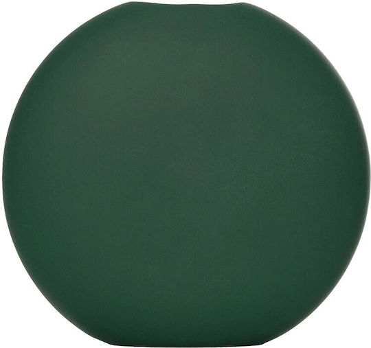 GloboStar Decorative Vase Artificial Garden Menorca Green 15x15x14cm