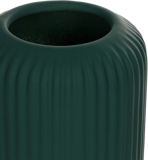 GloboStar Decorative Vase Artificial Garden Kuta Green 10x10x20cm