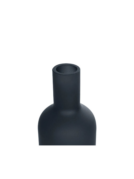 GloboStar Διακοσμητικό Βάζο Keramik Mystique Gray 7x7x20cm 1Stück