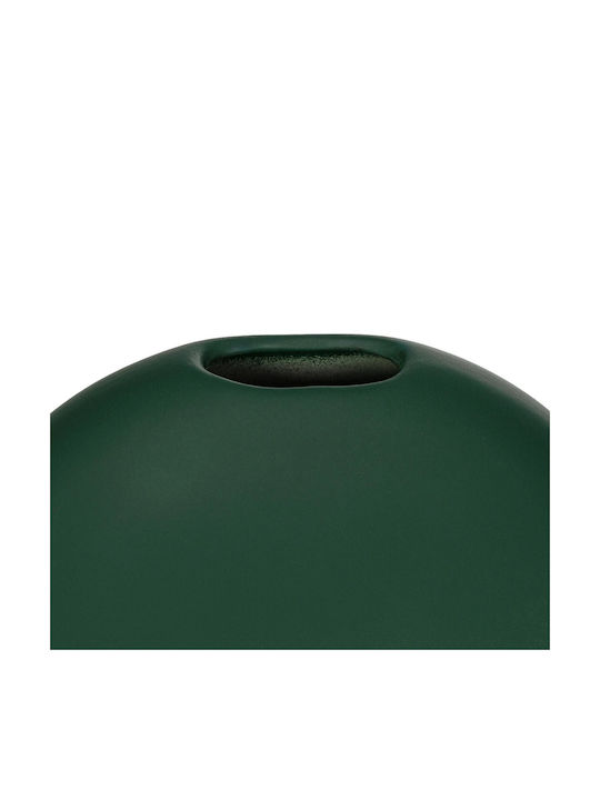 GloboStar Decorative Vase Artificial Garden Menorca Green 15x15x14cm