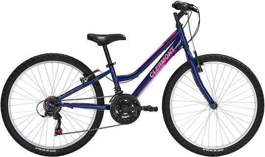 Clermont Magusta 24" Kinder Fahrrad Mountainbike (2025) Blau