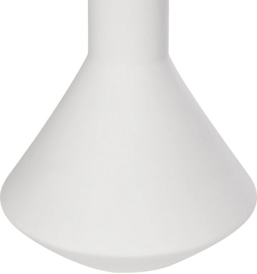 GloboStar Decorative Vase Artificial Garden Armeninville White 16x16x25cm