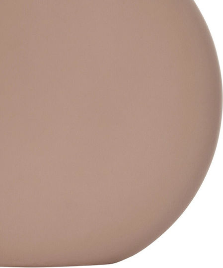 GloboStar Decorative Vase Lanzarote Brown 15x15x14cm