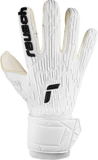 Reusch Attrakt Freegel Adults Goalkeeper Gloves White