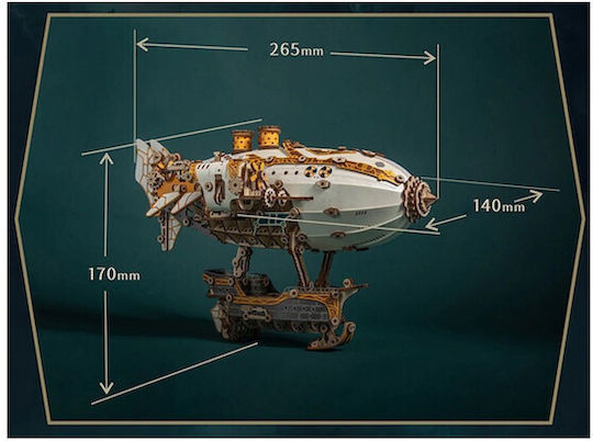 Mfantasy Airship Puzzle 3D 473pcs