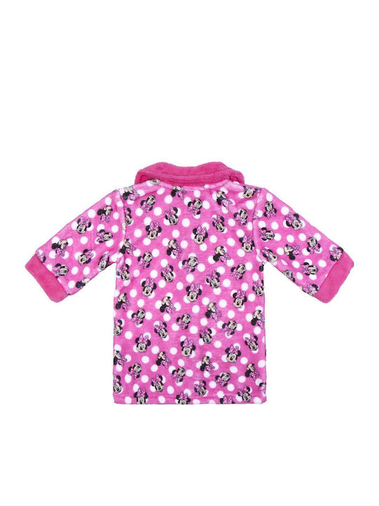Arnetta Παιδική Ρόμπα Χειμωνιάτικη Fleece Φούξια Arnetta Παιδική Ρόμπα Χειμωνιάτικη Fleece Φούξια
