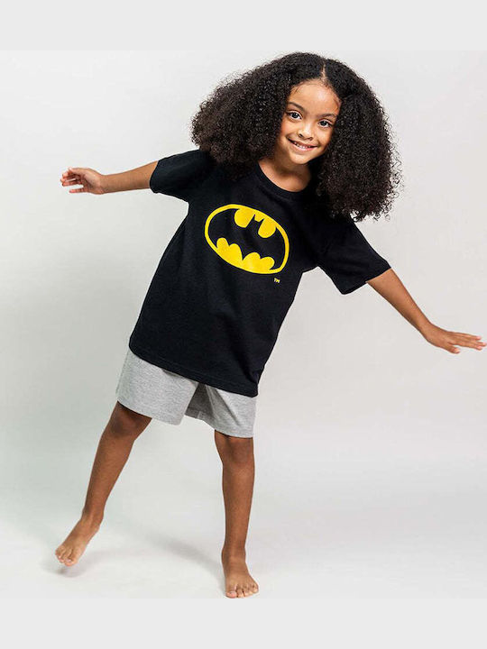 Arnetta Kids' Pajamas Summer Cotton Black