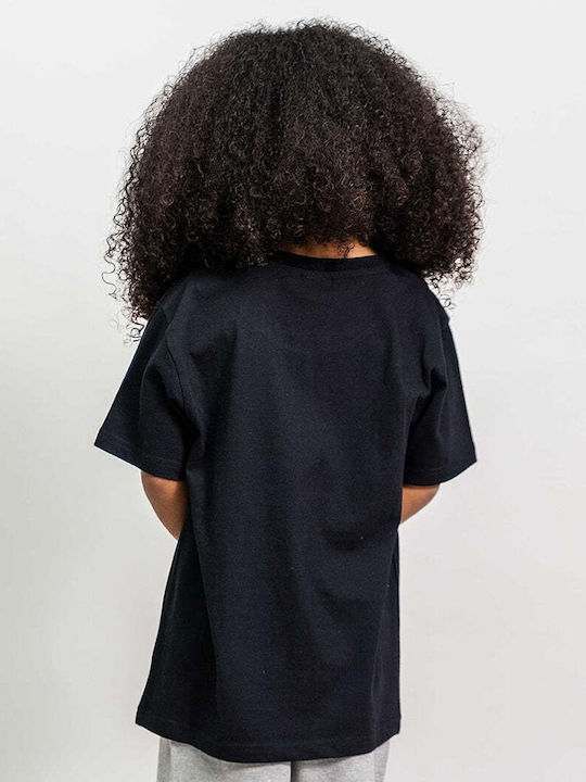 Arnetta Kids' Pajamas Summer Cotton Black