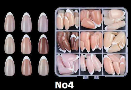 Soft Nagelspitzen Französisch Mehrfarbig 135Stück 277090