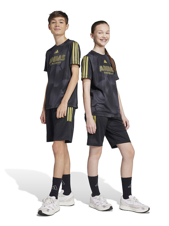 Sportliche Kinder-Shorts/Bermudas Schwarz