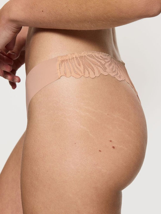 Micro Women's String Beige