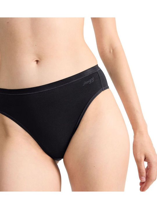 Βαμβακερά Women's Slip 3Pack Black