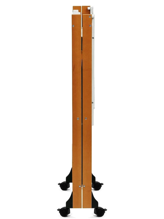 Wooden Folding Floor Clothes Drying Rack with Hanging Length 30m