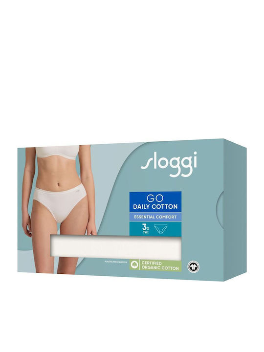 Βαμβακερά Women's Slip 3Pack White