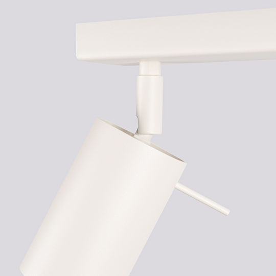 Sollux Doppel Spot mit Fassung GU10 in Beige Farbe