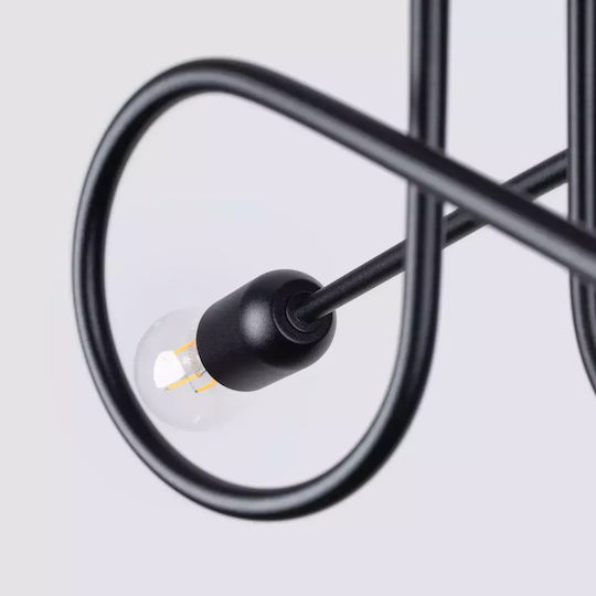 Sollux Deckenleuchte 57cm Schwarz