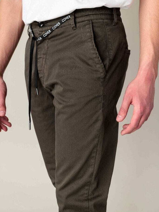 Παντελόνι Chino Dark Olive Green