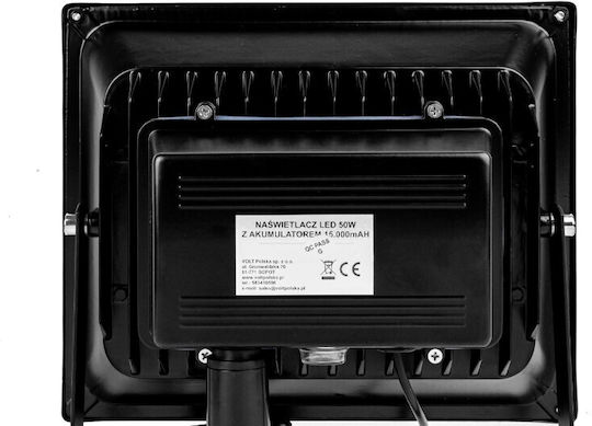 Volt Polska Ηλιακός Προβολέας LED 50W με Αισθητήρα Κίνησης