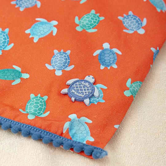 Tutto Piccolo Kids' Beach Towel 4930s25-r01 Red