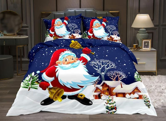 Pucioasa Set Semi-double 195x230 Santa Claus With Bells
