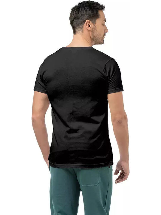 T-shirt Μαύρο