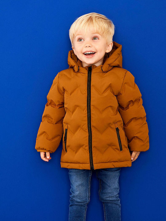 Kids' Casual Jacket with Hood MUSTAARDI