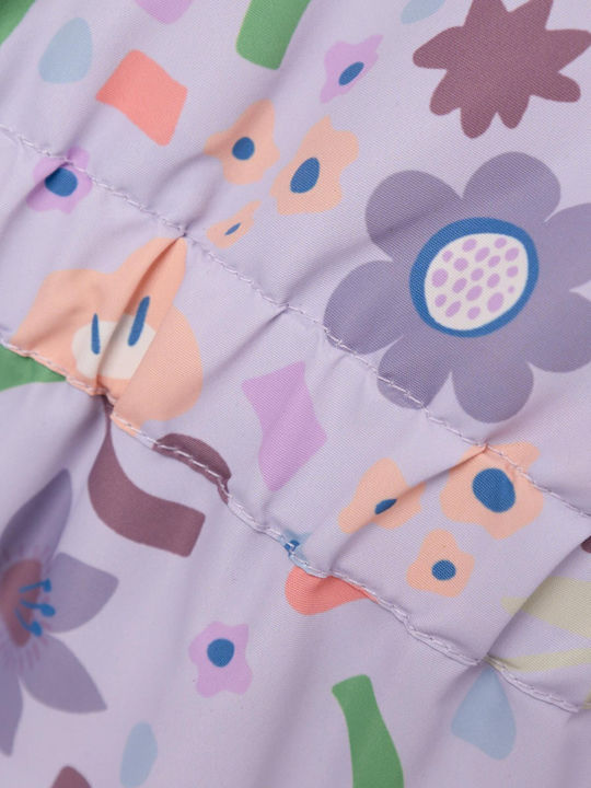 Kinder Freizeitjacke mit Kapuze Purple
